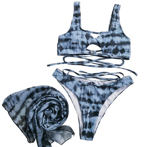 Tigermist Tie Dye Bikini Top