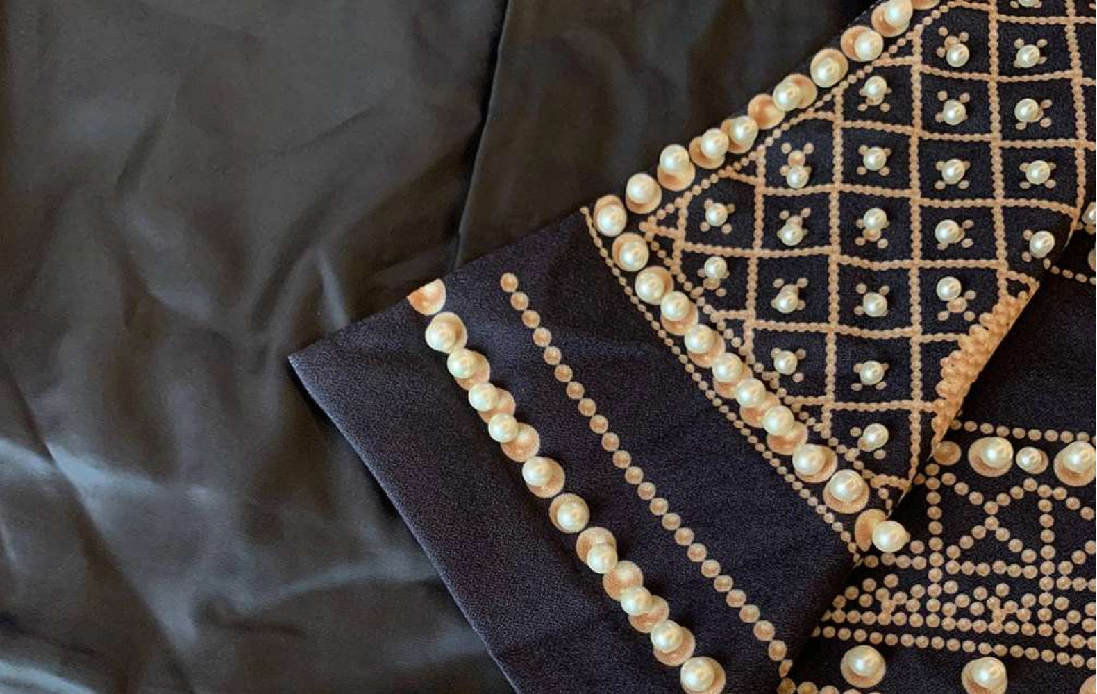 Pearl Perfection-Embellished Blazer Dress