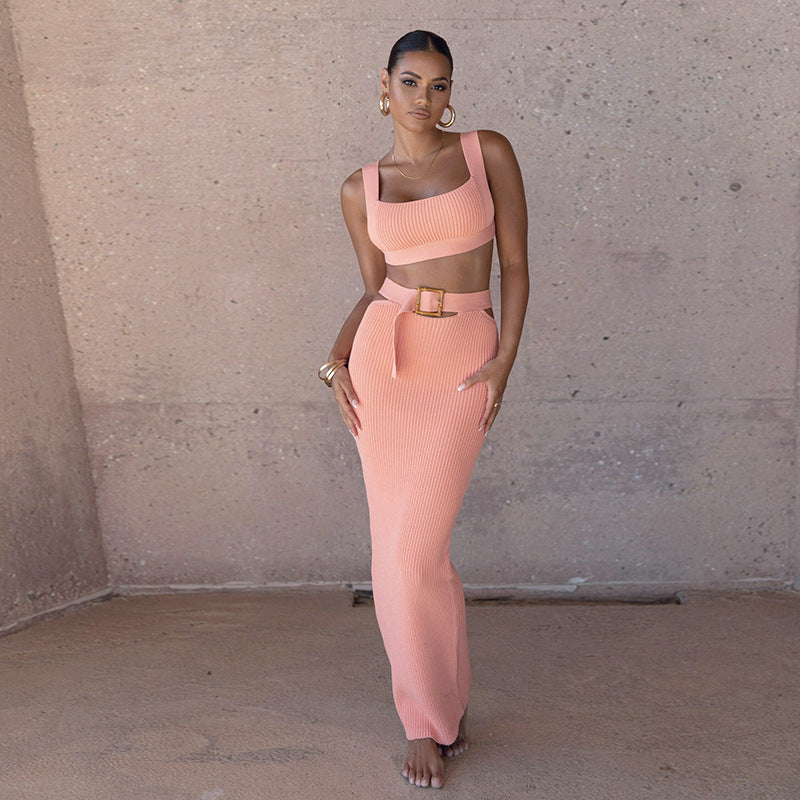 Maxine's Two Piece Maxi Skirt Set