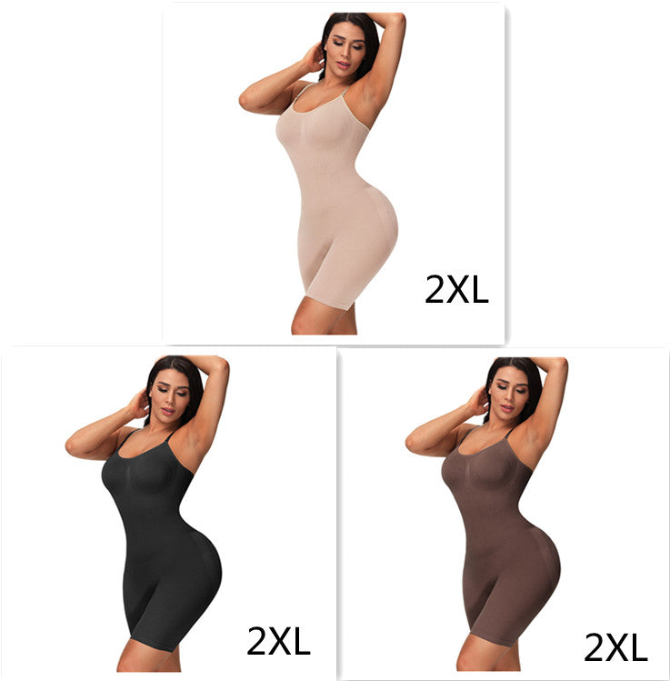 Women's Seamless Body Shaping Bodysuit Thin Elastic Body Shaping Bodysuit Wholesale Tight Tummy Tummy