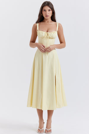 Chloe Bustier Midi Sundress