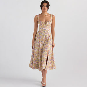 Rosalind Floral Bustier Sundress