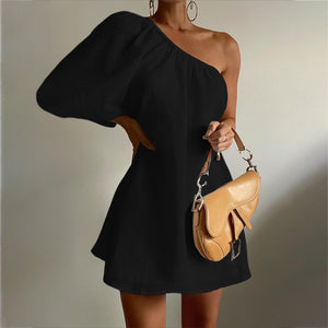 Women's Fashion Loose Short Dress