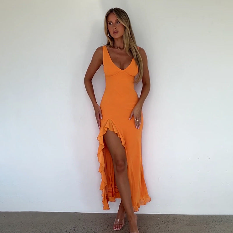  Maxi-Kleid in Melon