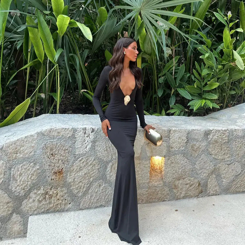 Alessandra's  Evening Long Maxi Dress