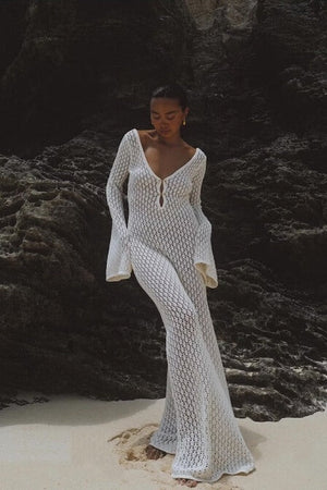 Mirabelle Crochet Maxi Dress