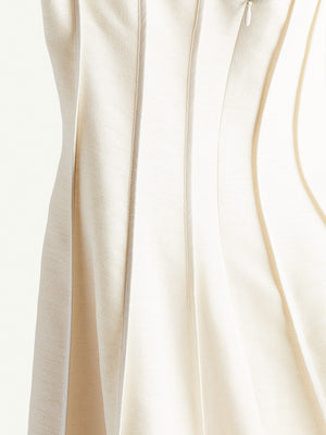 Aria White Bandeau Maxi Dress