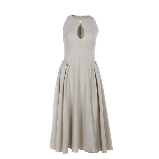 Zara Hollowed-Out A-Line Dress