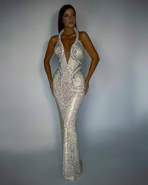 Talia Sequined Gown